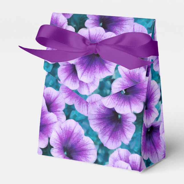Ballotins Lavender Petunia Flowers (Verso)