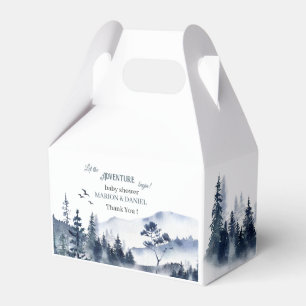 Ballotins L'aventure attend la forêt rustique montée aquarel