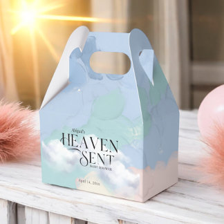 Ballotins Le ciel a envoyé un élégant Baby shower pastel