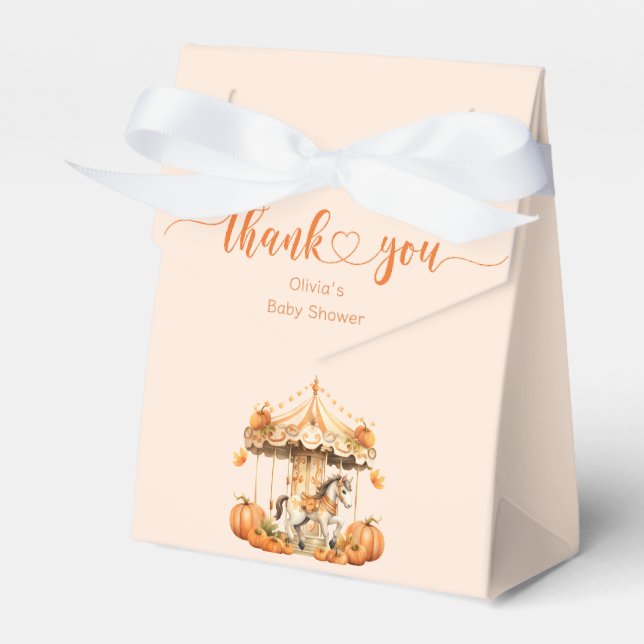 Ballotins Le citrouille du Carrousel d'automne est en route (Verso)