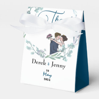 Ballotins Le mariage des amateurs de bleu