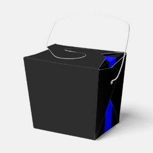 Ballotins Le noir horizontal mince symbolique de Blue Line