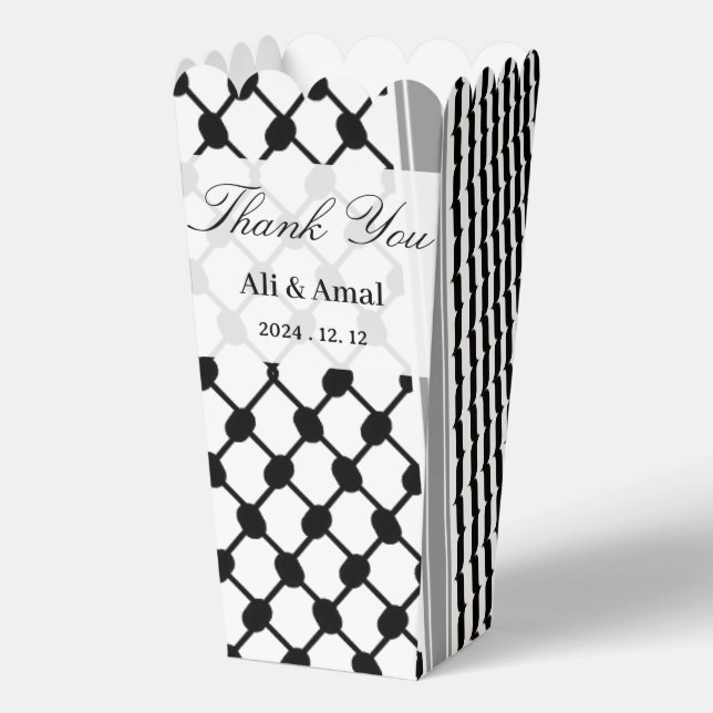 Ballotins Le Palestinien Hatta Keffiyeh Mariage du Merci (Recto)