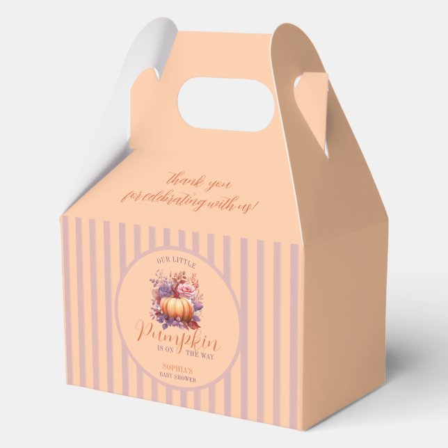 Ballotins Le Pastel Little Citrouille Se Trouve Sur Le Chemi (Recto)