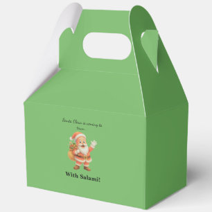 Ballotins Le Père Noël arrive en ville.. Avec du Salami !