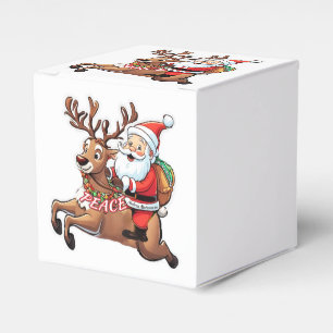 Ballotins Le Père Noël avec des cadeaux de paix