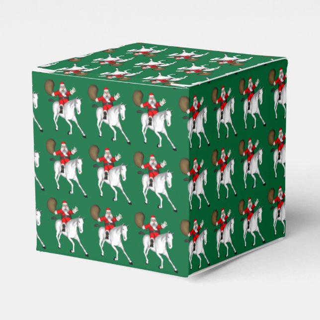 Ballotins Le Père Noël Monte Un Cheval Blanc (Verso)