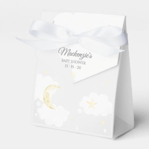 Ballotins Le petit Baby shower de ciel étoilé gris pâle