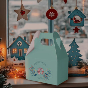 Ballotins Le premier Noël de bébé avec un adorable cochon et