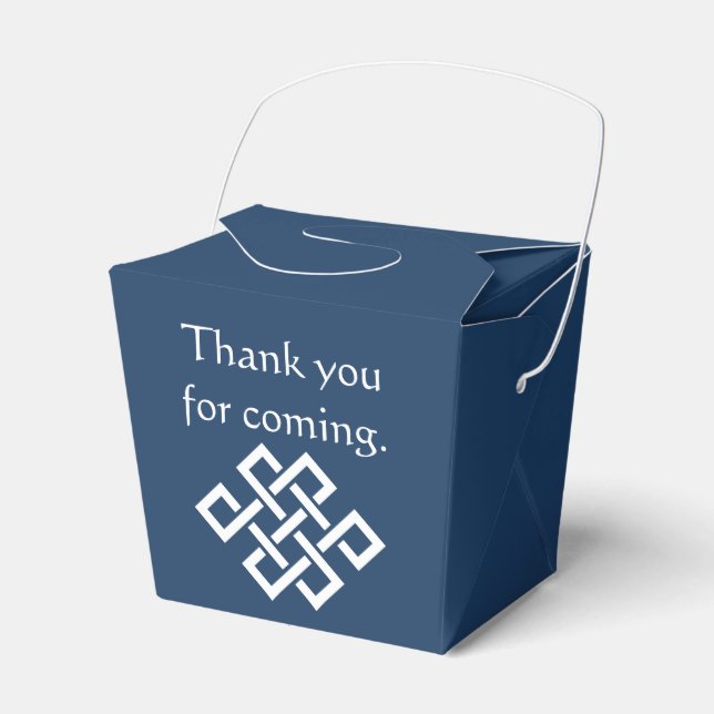 Ballotins L'élégance chinoise en Ballotin de marine (Verso)