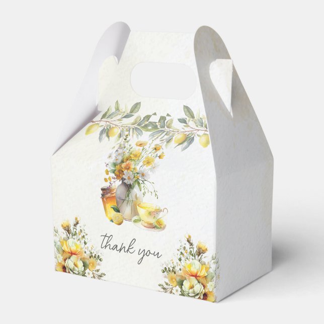 Ballotins Lemon Tea Party Vintage Merci (Verso)