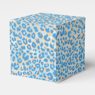 Ballotins Léopard Orange Et Bleu