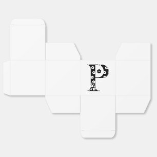 Ballotins LETTRE Motif Fleur P