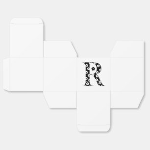 Ballotins LETTRE Motif Fleur R