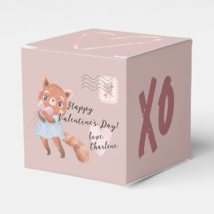 Ballotins Lettre postale Panda rouge mignonne Saint-Valentin