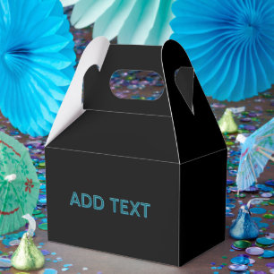 Ballotins Lettres en contour modifiables avec ombre portée 