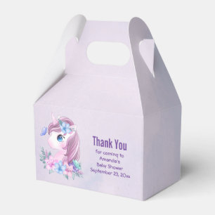 Ballotins Licorne bébé mignonne et magique avec de grands ye