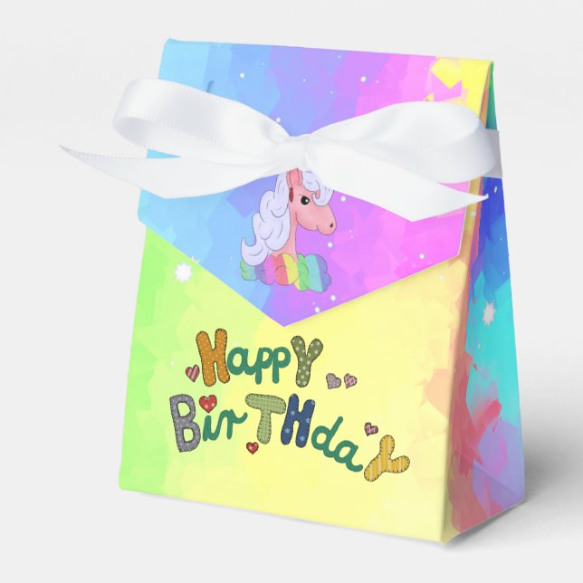 Ballotins Licorne d'arc-en-ciel (Verso)