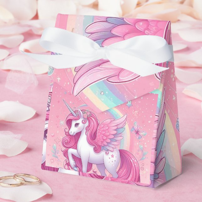 Ballotins licorne rose (Mariage)