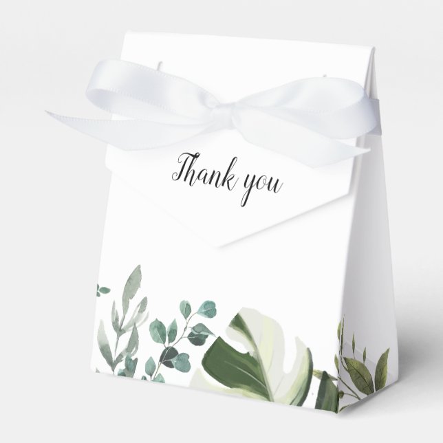 Ballotins LIFY Botanical Eucalyptus Feuille Mariage (Verso)