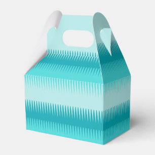 Ballotins Lignes de dent de chien turquoise bleu vert merci