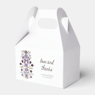 Ballotins Lilac Bows Florals Mariage