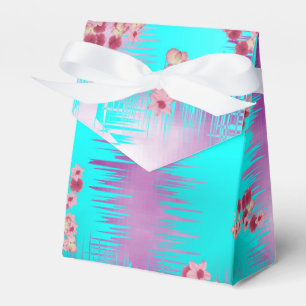 Ballotins Lilac en fleurs chinoises et bleu