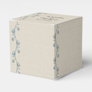 Ballotins Lily de la Vallée mariage Favor Box