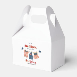 Ballotins Linge de bébé pour Baby Shower Rustique Américain