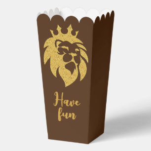 Ballotins Lion Avec Couronne - Or Style 1