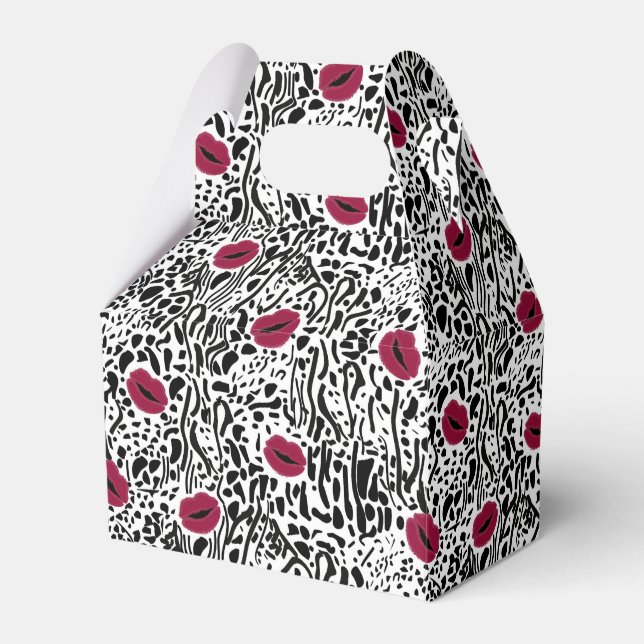 Ballotins Lipstick Lipstick moderne B&W Motif (Verso)