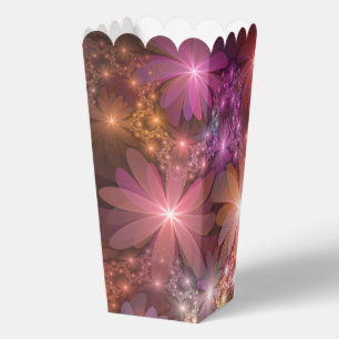 Ballotins Lit De Fleurs Coloré brillant Abstrait Fractage Ar