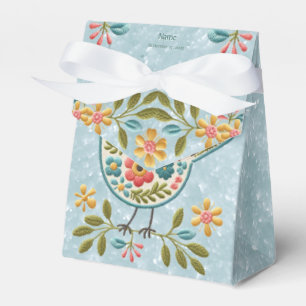 Ballotins Little Bird Floral Vert Feuille Ballotin