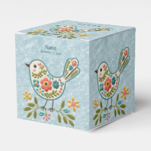 Ballotins Little Bird Floral Vert Feuille Ballotin