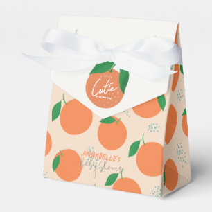 Ballotins Little Cutie Baby shower moderne orange