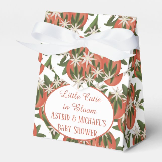 Ballotins Little Cutie Clementine Baby shower neutre (Verso)