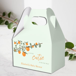 Ballotins Little Cutie Orange Baby shower neutre de genre