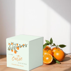 Ballotins Little Cutie Orange Baby shower neutre de genre