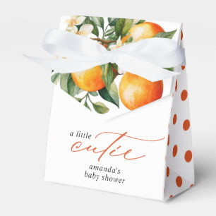 Ballotins Little Cutie Orange Clementine Baby shower Favoris