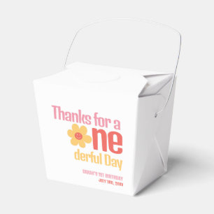 Ballotins Little Miss Onederful Retro Super Premier annivers