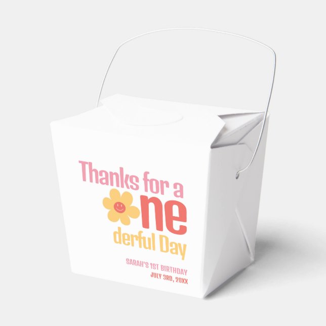 Ballotins Little Miss Onederful Retro Super Premier annivers (Verso)