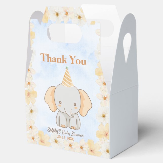 Ballotins Little Peanut Dreams - Baby shower d'éléphants (Ouvert)