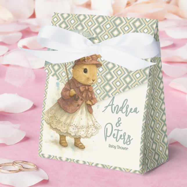 Ballotins Little Rabbit Baby Shower for Girl (Mariage)