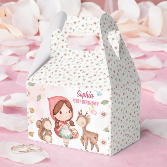Ballotins  Little Red Riding Hood Birthday Favor Bag Favor  (Mariage)