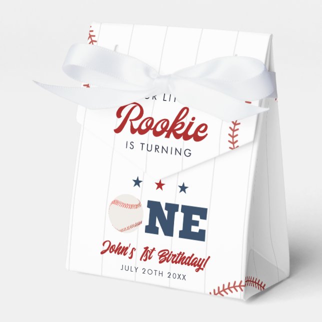 Ballotins Little Rookie Baseball 1st Birthday (Verso)