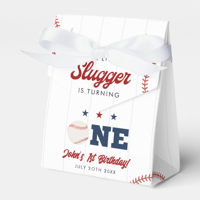Ballotins Little Slugger Baseball 1st Birthday (Verso)
