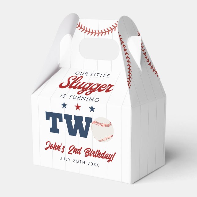 Ballotins Little Slugger Baseball 2e anniversaire (Verso)