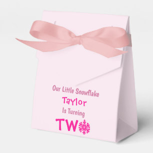 Ballotins Little Snowflake 2e anniversaire