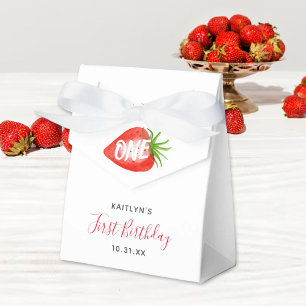 Ballotins Little Sweetie fraise 1er anniversaire