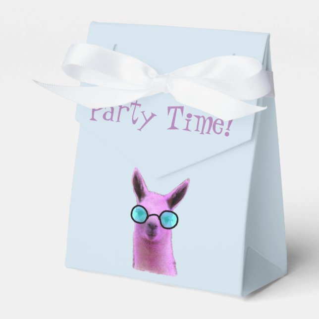 Ballotins Llama cool rose ! Sac Cadeau (Verso)